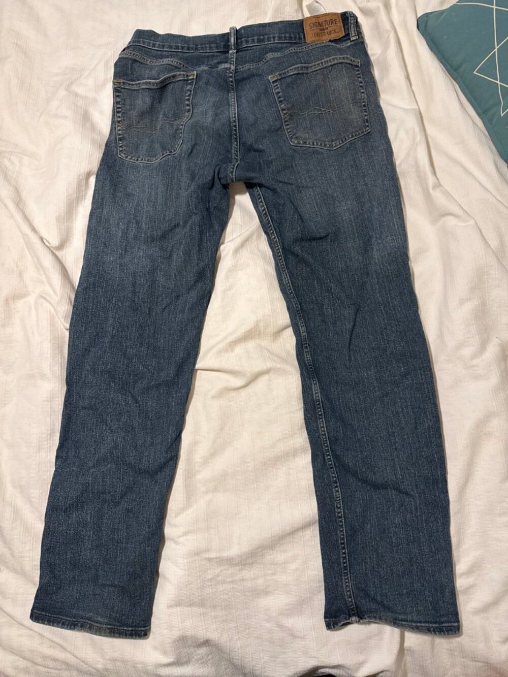 Signature by Levi Strauss Men's Jeans W36 L32 Zipper Fly